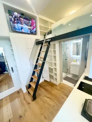 TV/Unterhaltungsangebot in der Unterkunft Voll ausgestattetes Apartment in der Au