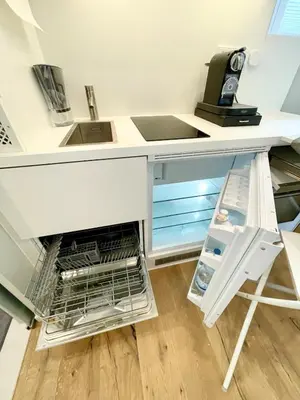 Grundriss der Unterkunft Voll ausgestattetes Apartment in der Au