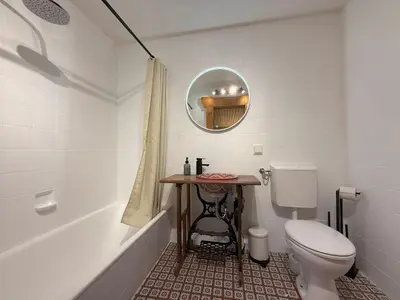 Ein Badezimmer in der Unterkunft Appartement Kreuzberg