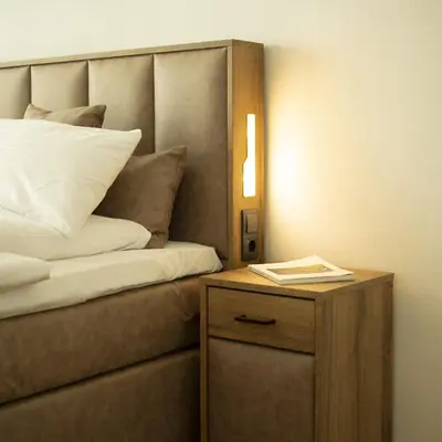 Ein Bett oder Betten in einem Zimmer der Unterkunft New luxury apartment 3 rooms at Rathausplatz
