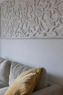 Ein Sitzbereich in der Unterkunft ღLiboria I Casa Mangifera