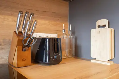Kaffee-/Teezubehör in der Unterkunft ღLiboria Das Blaue Haus