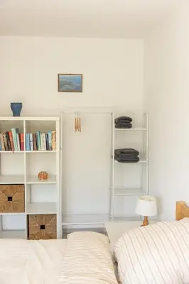 Ein Bett oder Betten in einem Zimmer der Unterkunft FeWoLo