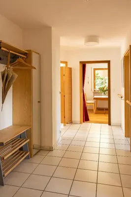 Ein Bett oder Betten in einem Zimmer der Unterkunft FeWoLo