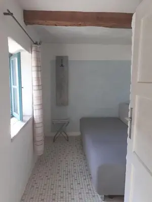 Ein Sitzbereich in der Unterkunft Ferienwohnung Terwey