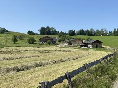 Naturlandschaft in der Nähe der Ferienwohnung