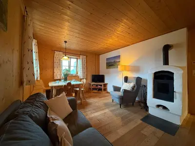 TV/Unterhaltungsangebot in der Unterkunft Langegger Alm - Almhütte