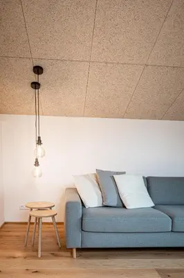 Ein Sitzbereich in der Unterkunft GERN Weitblick