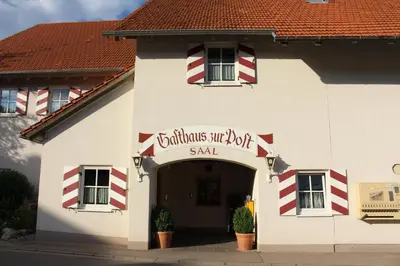 Das Gebäude in dem sich die Pension befindet