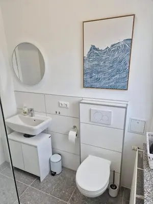 Ein Badezimmer in der Unterkunft Studio 1 - Apartments am Schloss