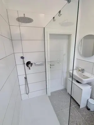 Ein Badezimmer in der Unterkunft Studio 1 - Apartments am Schloss