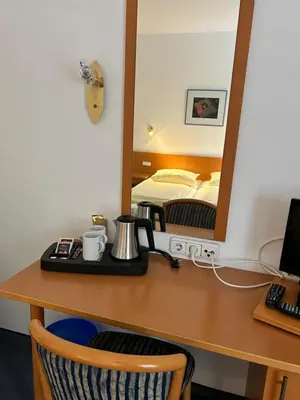 Ein Bett oder Betten in einem Zimmer der Unterkunft Gästezimmer im Trenner