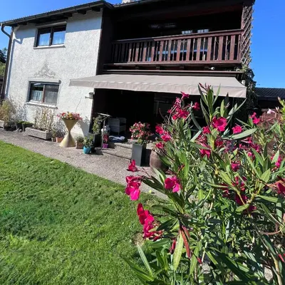 Ein Garten an der Unterkunft Casa-Heckl