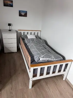 Ein Bett oder Betten in einem Zimmer der Unterkunft Casa-Heckl