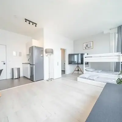 4 Modern city studio for 7 Bogenhausen near Messe Munich