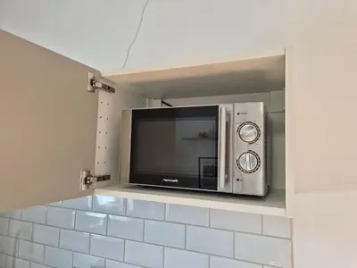 Küche/Küchenzeile in der Unterkunft Studio 2 - Apartments am Schloss