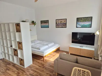 TV/Unterhaltungsangebot in der Unterkunft Studio 3 - Apartments am Schloss