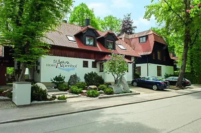 Das Gebäude in dem sich das Hotel befindet