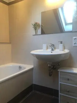 Ein Badezimmer in der Unterkunft Park Apartment