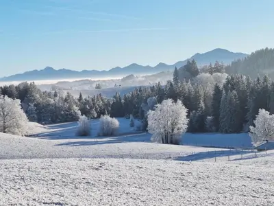 Naturlandschaft in der Nähe der Ferienwohnung