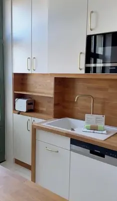 Küche/Küchenzeile in der Unterkunft Apartment high exclusive TOP location