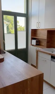 Küche/Küchenzeile in der Unterkunft Apartment high exclusive TOP location