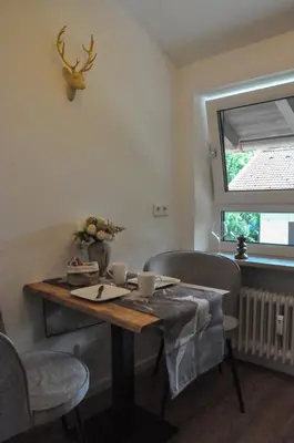 Ein Bett oder Betten in einem Zimmer der Unterkunft Apartment Schildenstein