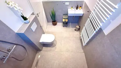 Ein Badezimmer in der Unterkunft BeckHomes Munich - Stylish Central Apartments