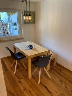 Grundriss der Unterkunft Ferienwohnung in der Au
