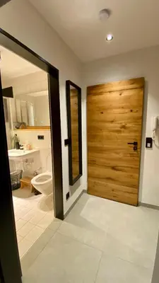Ein Badezimmer in der Unterkunft Apartment Bergnest