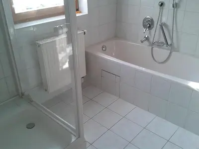 Ein Badezimmer in der Unterkunft Ferienhaus Anni