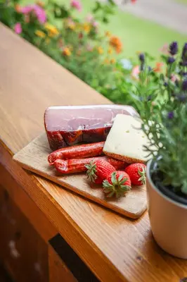 Essen in der Ferienwohnung oder in der Nähe