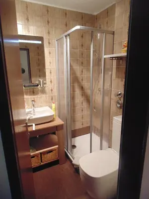 Ein Badezimmer in der Unterkunft Ferienwohnung Mattenklotz
