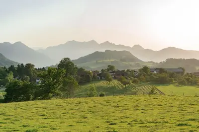 Naturlandschaft in der Nähe der Ferienwohnung