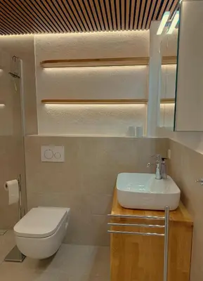 Ein Badezimmer in der Unterkunft Apartment Sir George