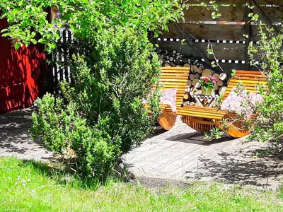 Ein Garten an der Unterkunft Gipfelkönigin