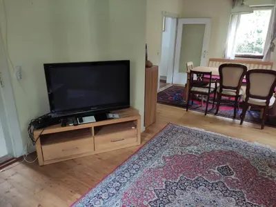 TV/Unterhaltungsangebot in der Unterkunft Omas Häuschen am See