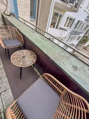 Ein Balkon oder eine Terrasse in der Unterkunft Flatista Homes - Herzog Heinrich