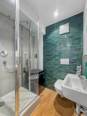 Ein Badezimmer in der Unterkunft Flatista Homes - Herzog Heinrich