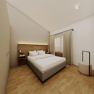 Ein Bett oder Betten in einem Zimmer der Unterkunft Alpensonne Apartments