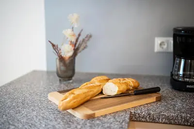Essen in der Ferienwohnung oder in der Nähe