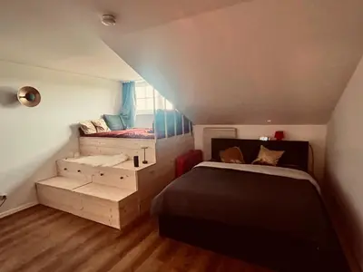 Grundriss der Unterkunft Apartment mit Simseeblick