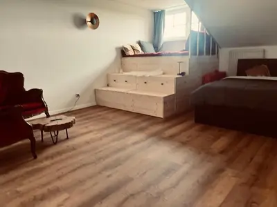 Grundriss der Unterkunft Apartment mit Simseeblick