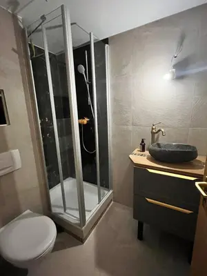 Grundriss der Unterkunft Apartment mit Simseeblick