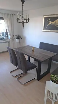 Ein Sitzbereich in der Unterkunft Familie Pöllet