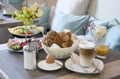 Essen im Bed & Breakfast oder in der Nähe