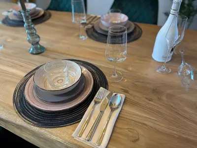 Essen in der Ferienwohnung oder in der Nähe