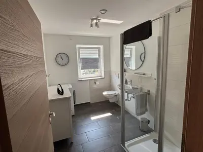 Ein Badezimmer in der Unterkunft bella casa Allgäu Apartment 5