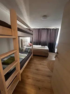 Ein Bett oder Betten in einem Zimmer der Unterkunft Aby