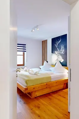 Ein Bett oder Betten in einem Zimmer der Unterkunft Münchner5